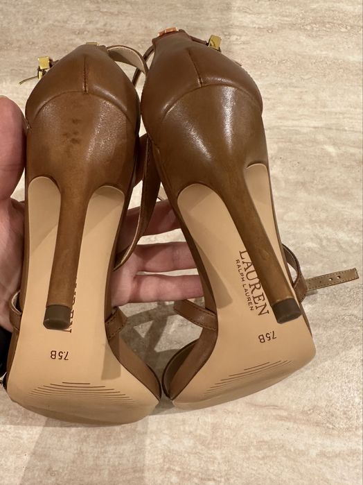 Sandale Ralph Lauren din piele naturala