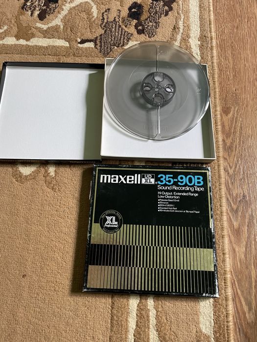 Benzi magnetofon 18cm BASF Maxell TDK