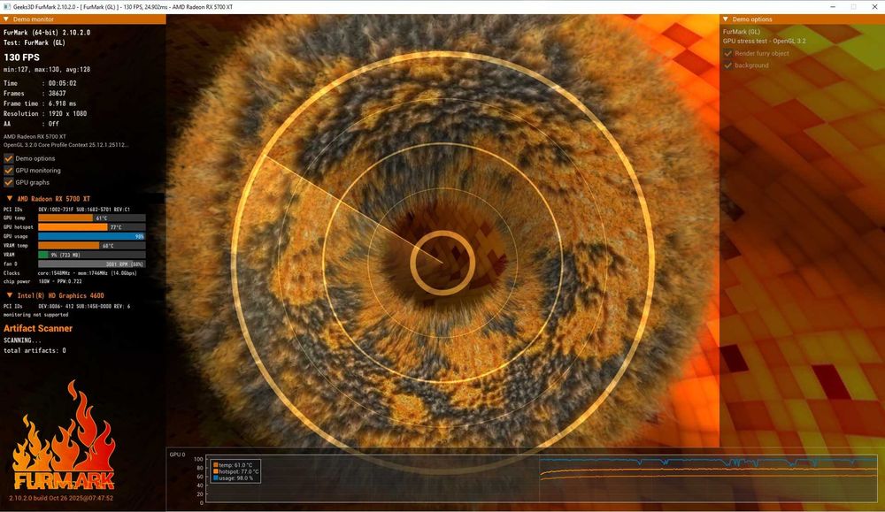 Видео карта XFX AMD Radeo RX 5700 XT 8GB