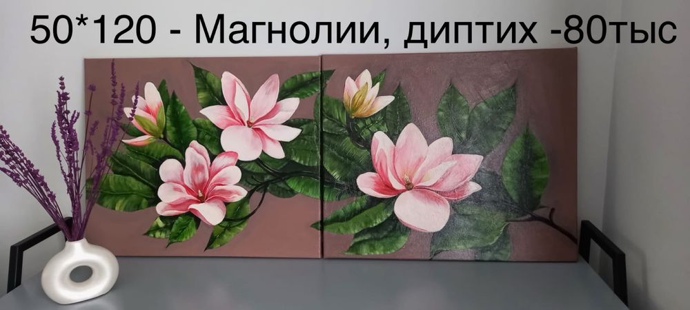 Картины, акрил, текстура