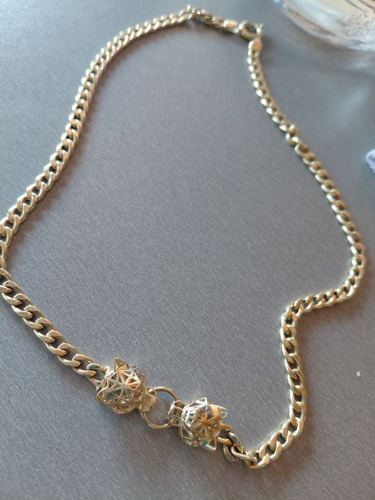 Colier din aur 14k pantera 13gr