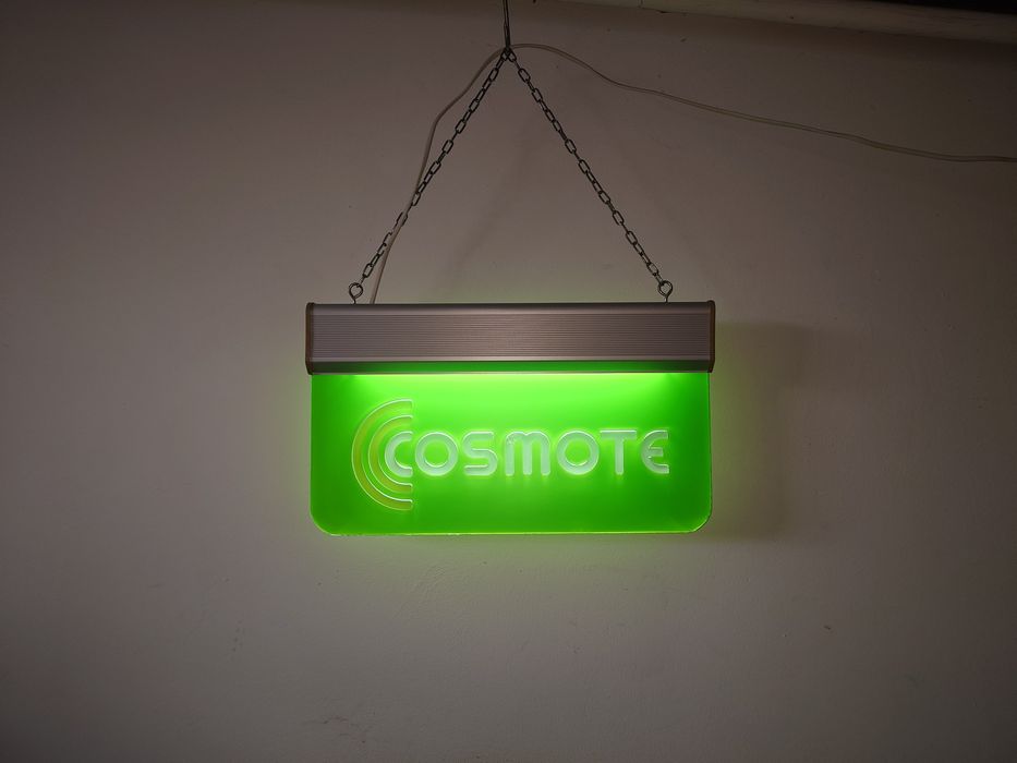 Reclama luminoasa vintage