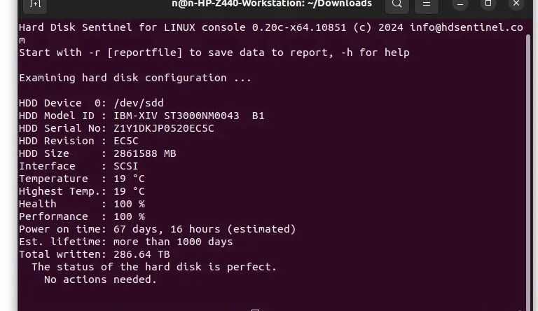Твърд диск 3TB IBM / HITACHI 3.5" 7.2K SAS 6G HDD HUS724030ALS641