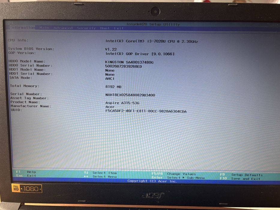 Acer Aspire 3 – БЪРЗ / SSD / 8GB RAM / Отлично състояние
