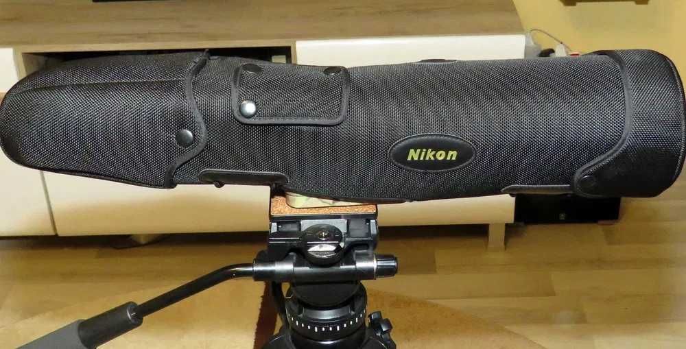 Luneta terestra Nikon ProStaff 25 x 82mm Realtree cu ocular și husa