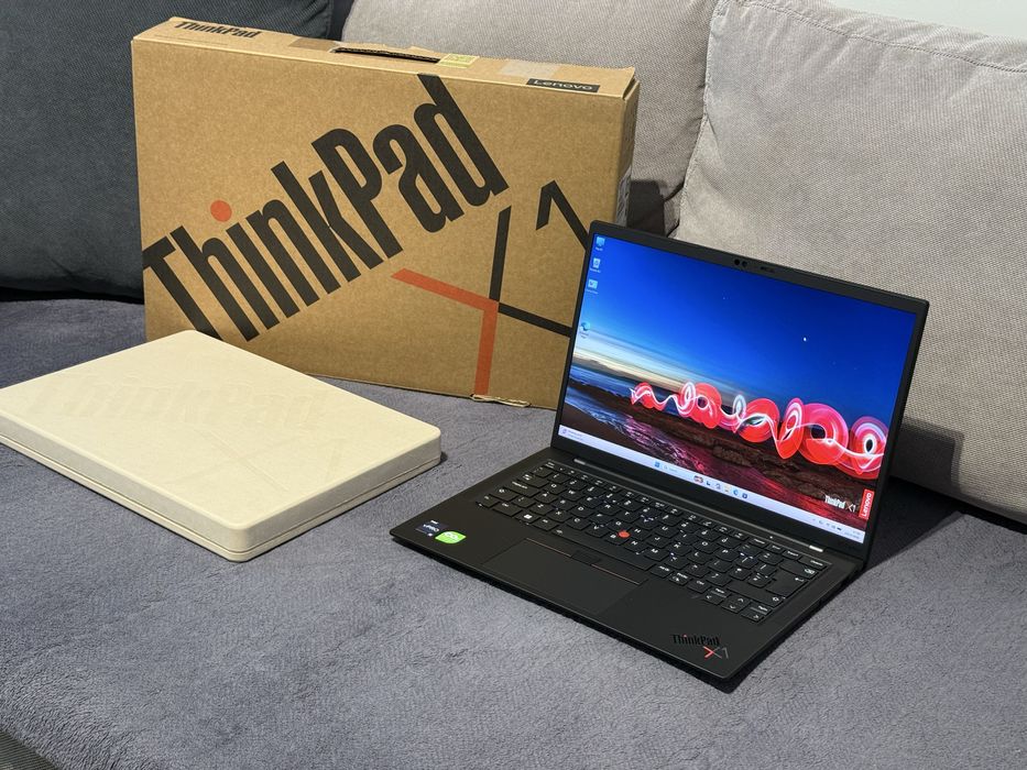Чисто Нов 14’FHD+IPS Touch/Lenovo Thinkpad X1 Carbon Gen11/i5-1345u/16GB LPDDR5 6400Mhz/256GB SSD Nvme