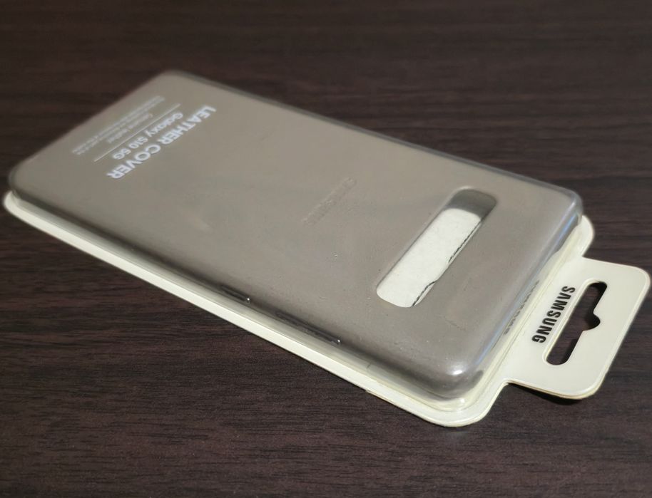 Husa piele originala Samsung Leather Cover Galaxy S10 5G G977