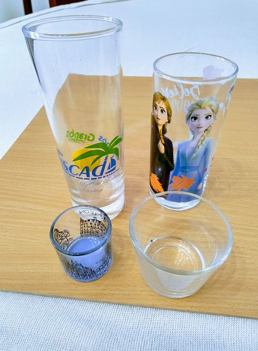 Стъклени чаши лот