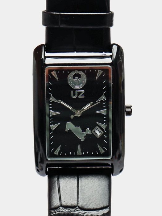 Erkaklar soati, Oʻzbekiston xaritasi va gerbi tushirilgan