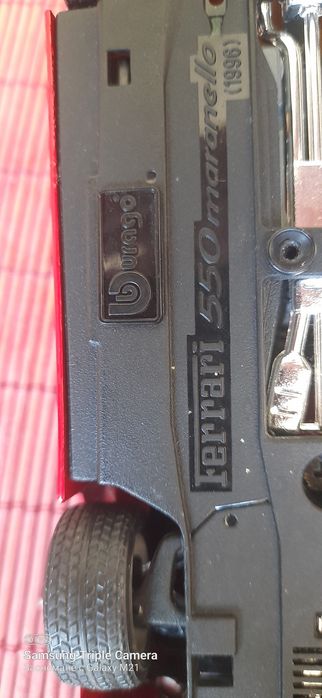 Ferrari maranello 550 1:24 оригинална метална