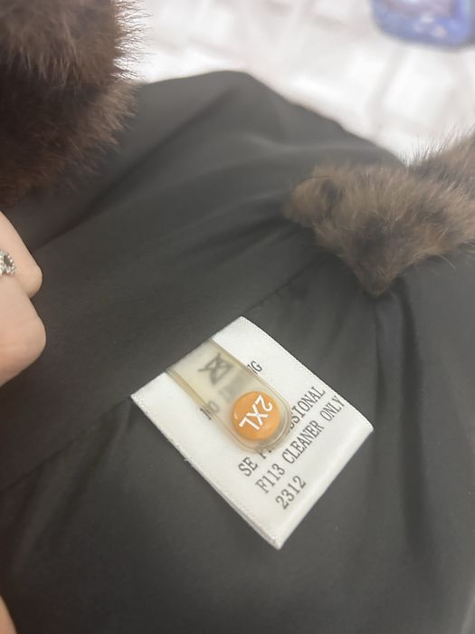 Шуба стильная тигровая