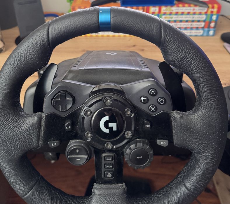 logitech g923 + pedale + schimbator