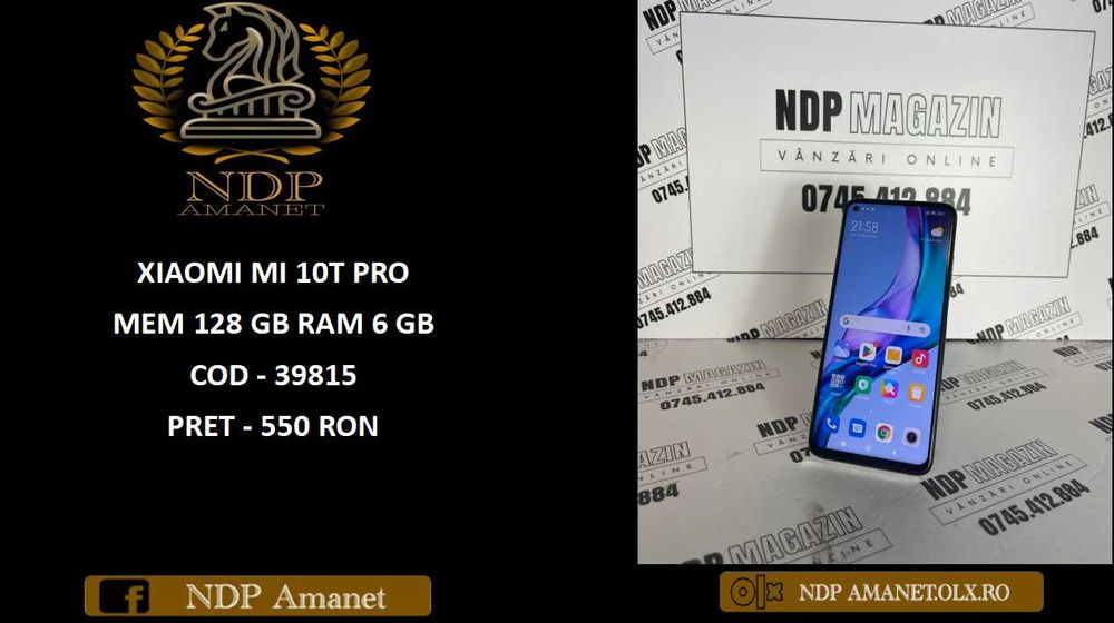 NDP Amanet NON-STOP Bld.Iuliu Maniu 69 XIAOMI MI 10T PRO (39815)