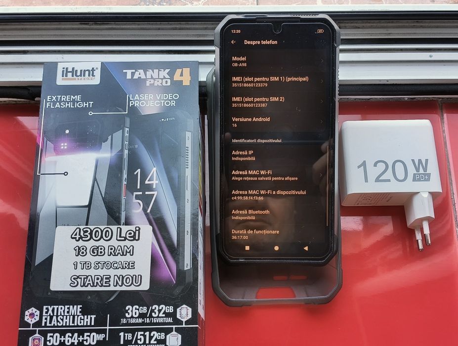 Tank 4 Pro Proiector