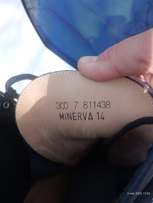 Ghete/cizme Minerva piele de bovină m45