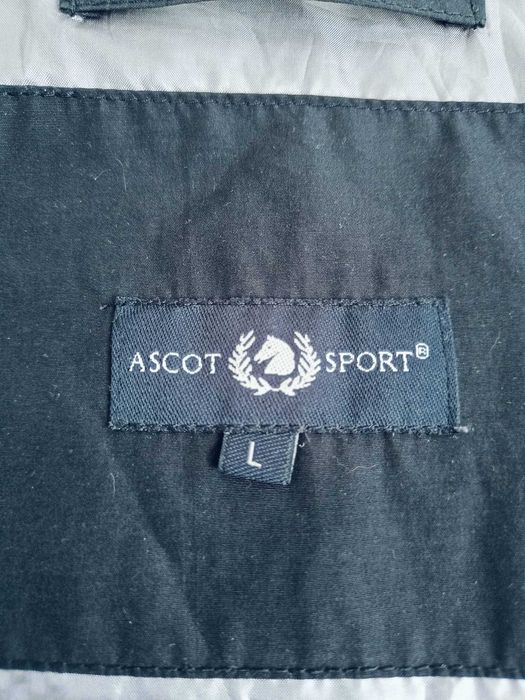 Geaca neagra primavara ASCOT Sport, marimea L, respirabila, impecabila