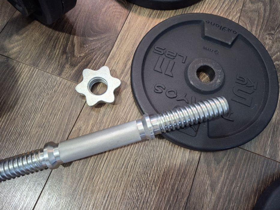 Set 2 gantere reglabile 2x10 kg=20 kg