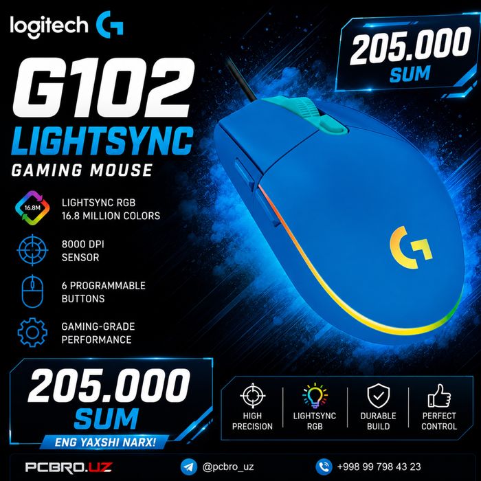 Logitech G102 mause