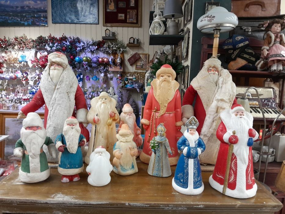 Новогодние ёлочные игрушки СССР