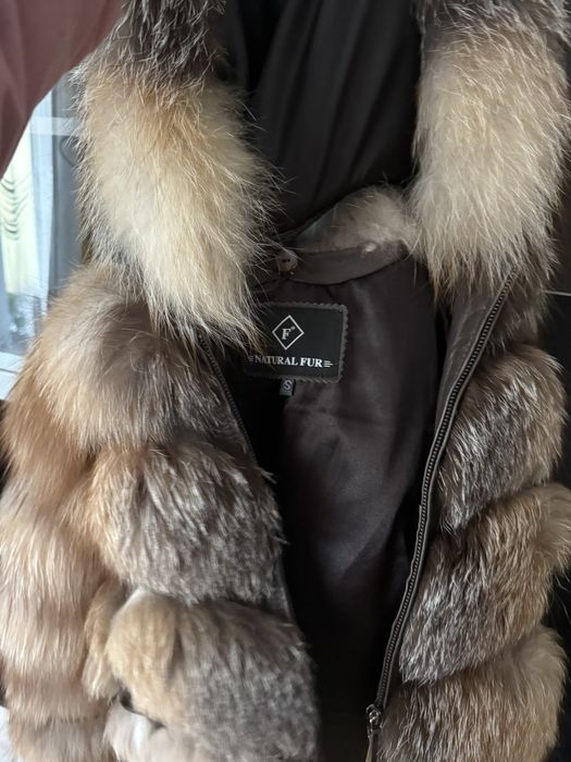 Blana de vulpe naturala marimea s