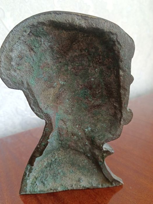 Самовар бронзовый, статуэтка