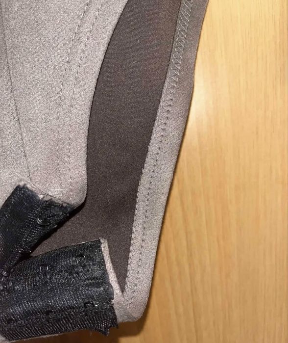 Коричневый боди женский