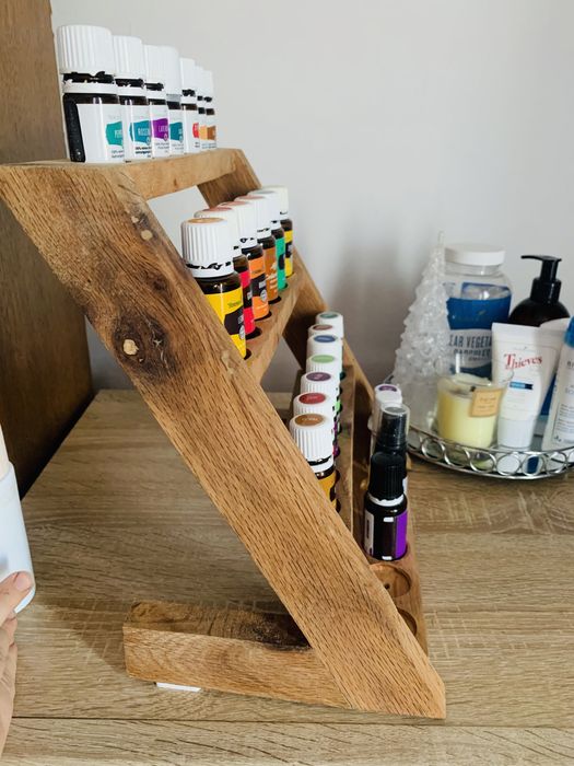 Suport lemn uleiuri esențiale