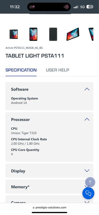 Таблет Prestigio