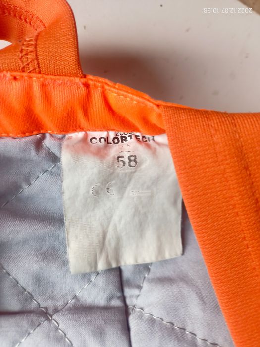 Pantaloni salopeta lucru munca Litz./Strauss.58 xxl transp.gratuit
