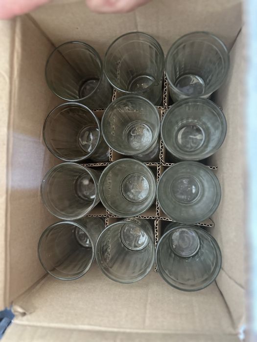 Бокалы СССР 200гр. Новые в коробке.