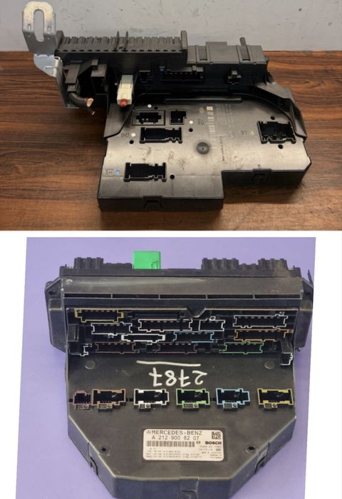 Преден Заден Сам / Sam / Модул Mercedes E W212 и C W204