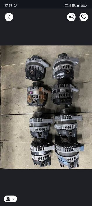 контрактные генераторы, стартеры на а/м