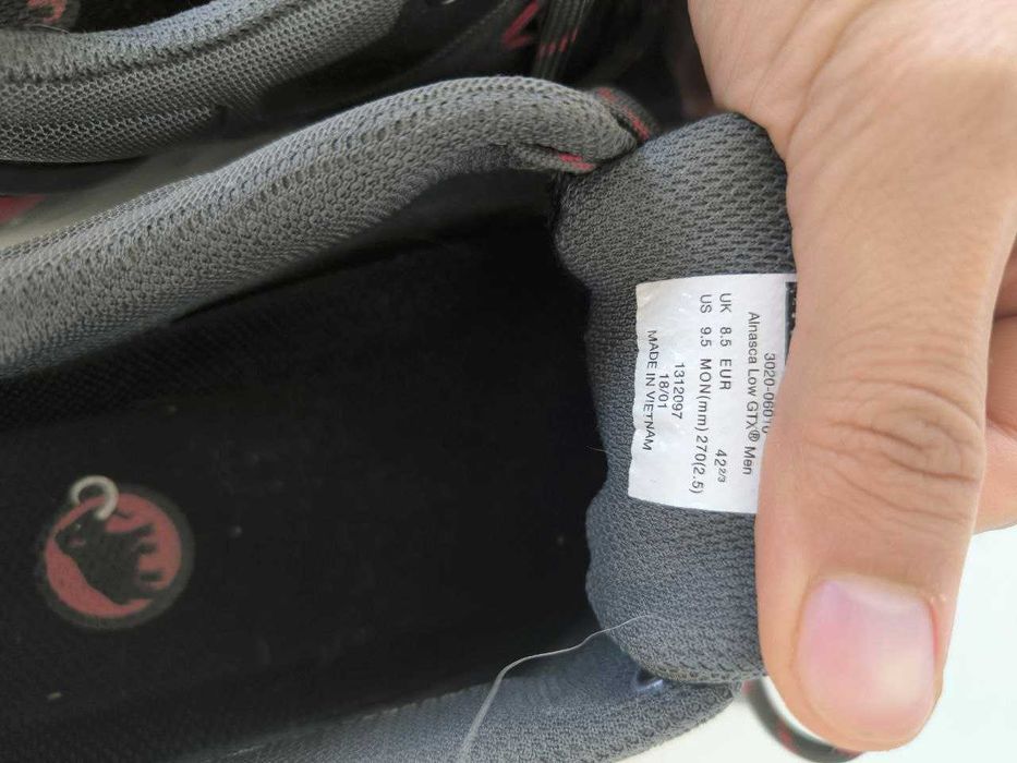 Туристически обувки Mammut Alnasca Low GTX  Гортекс 42 2/3 мъжки