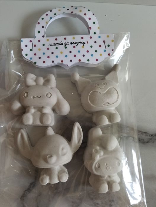 Игрушки из гипса