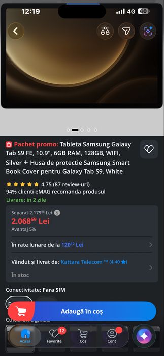 TAB S9 FE  samsung