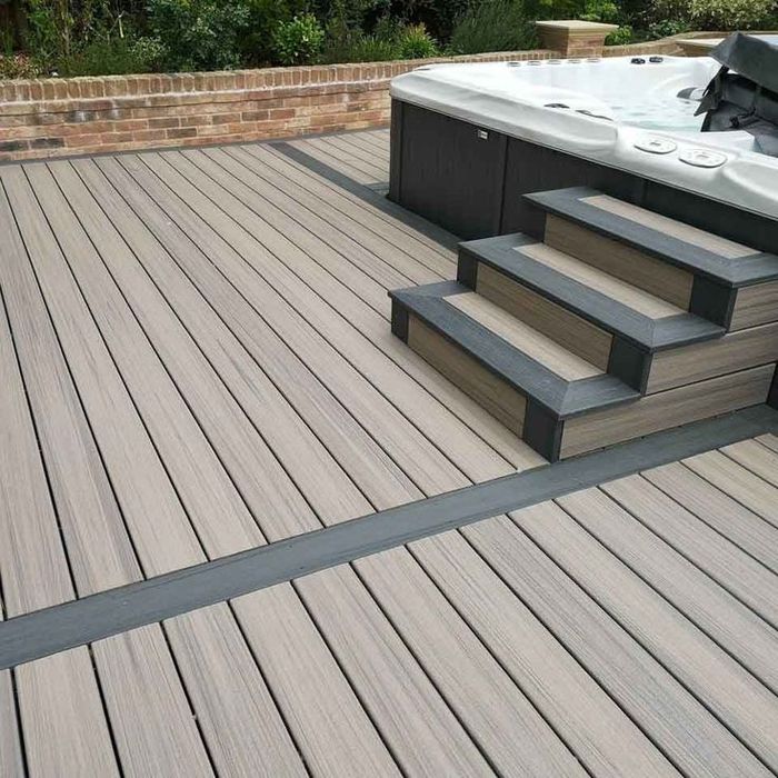 Дпк декинг террасная  доска монтаж