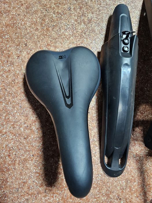 Сиденье, крылья для велосипеда