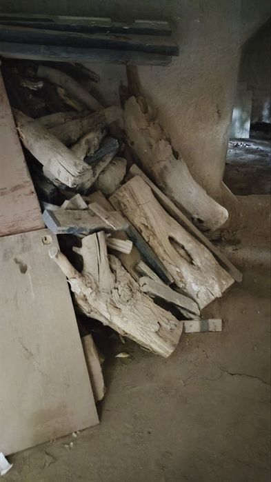 Дрова на зиму , крупные стволы