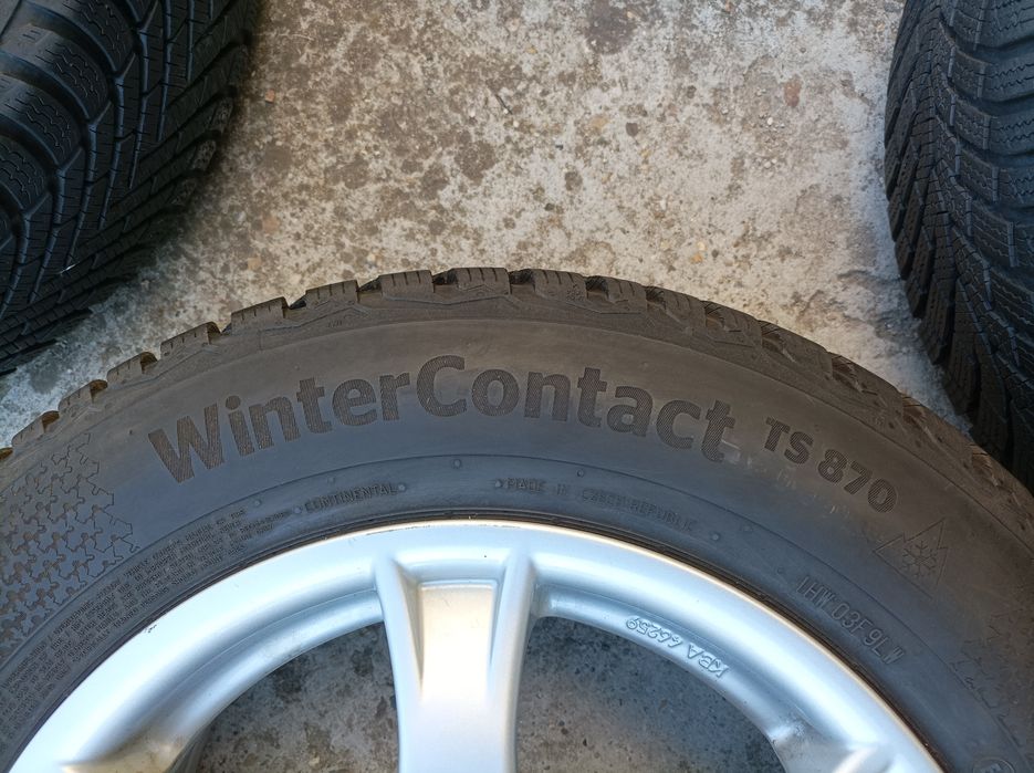 Зимни гуми с алуминиеви джанти за Опел