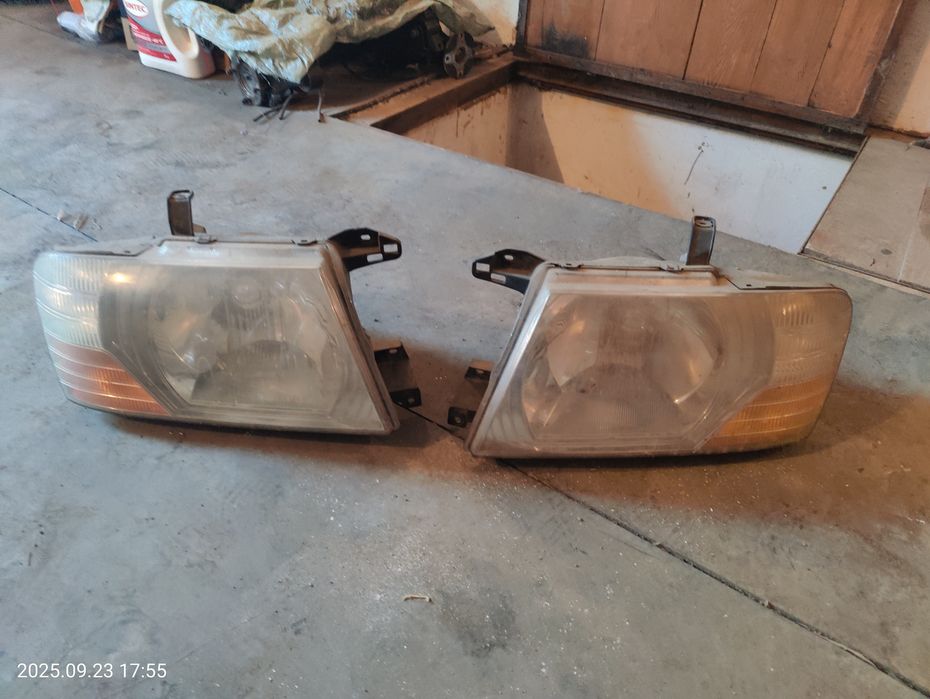 фары на Mitsubishi Pajero 3