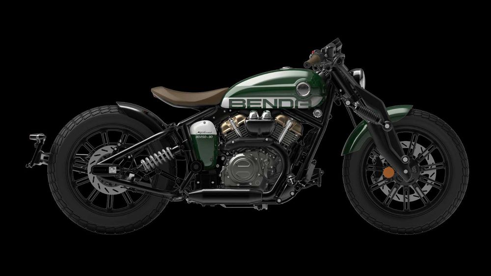 Motocicleta Benda Napoleon BOB 250 cat permis A2 Bobber