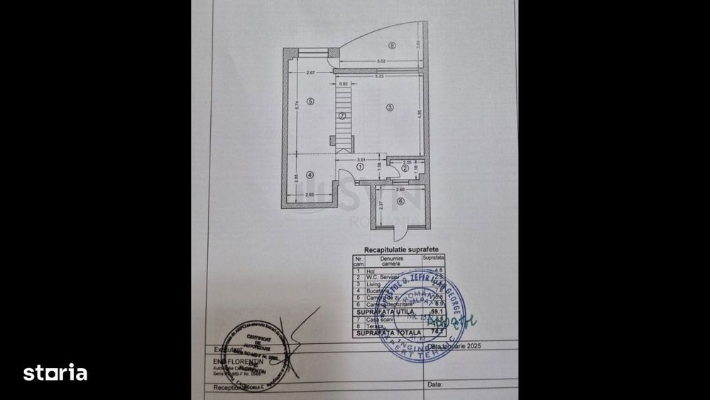 Vila tip duplex 6 camere 180 mp cu gradina Pipera