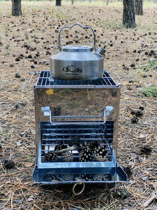 Печь щепочница Tugi Camping