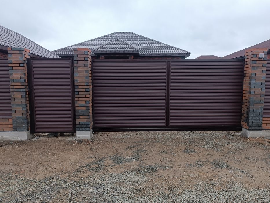 Автоматические откатные ворота