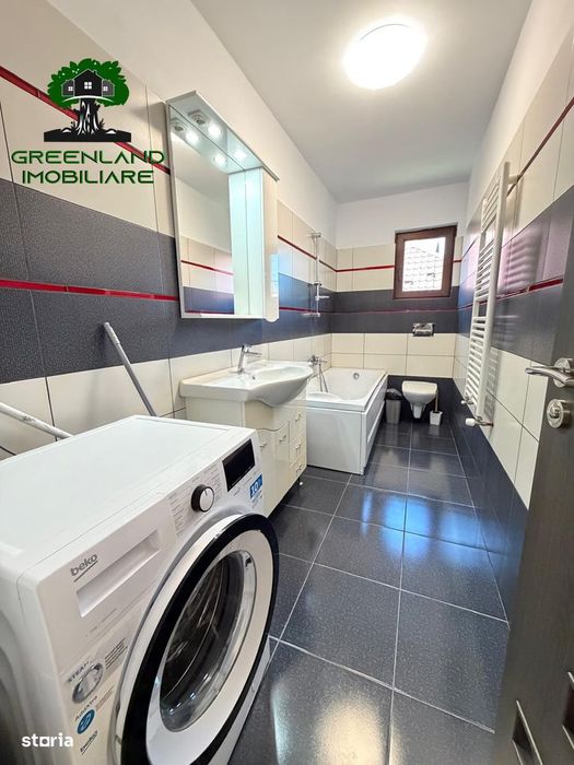 Apartament 3 camere, 2 bai, mobilat, BLOC NOU, Centru - Palas