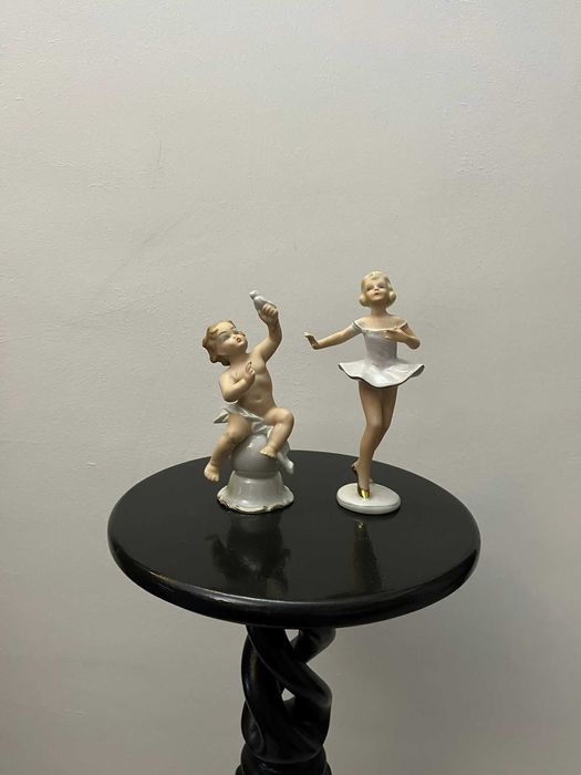 Set 2 bibelouri portelan Fasold & Stauch , Wallendorf bibelou statuete