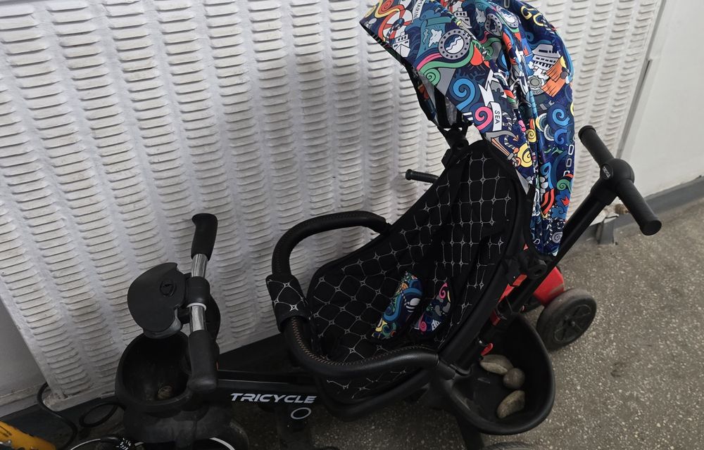 Tricicleta cu pozitie de somn