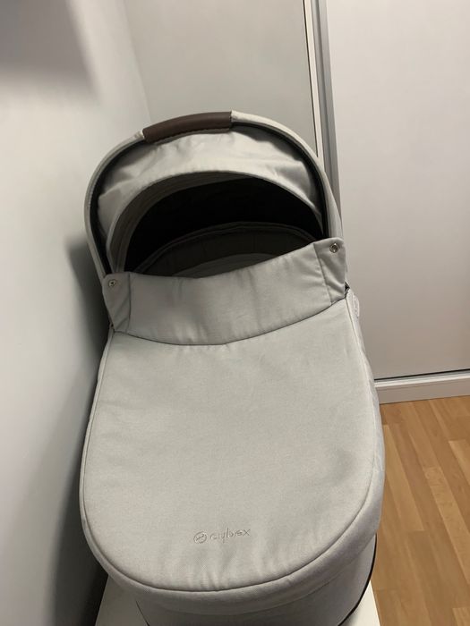 Кош за новородено Cybex Cot S Lux Lava Grey