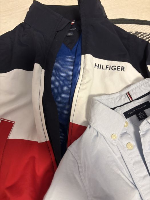 Camasa + geaca Tommy Hilfiger 4-5 ani