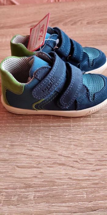 Детски обувки, кецове, естествена кожа и велур, Superfit, 24 номер